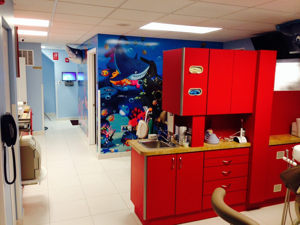 Operatory room and pediatric area at Silvana Cumani DMD & Associates